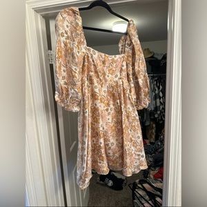 Babydoll Floral Dress Size Large